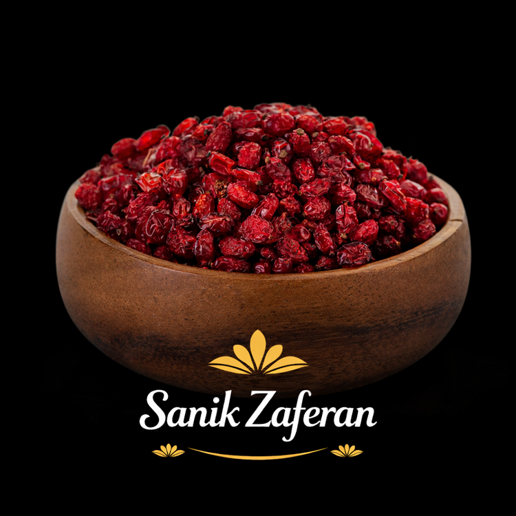 زرشک قاین سانیک ترشی دلنشین، رنگ طبیعی، و اصالت ایرانی در هر دانه.